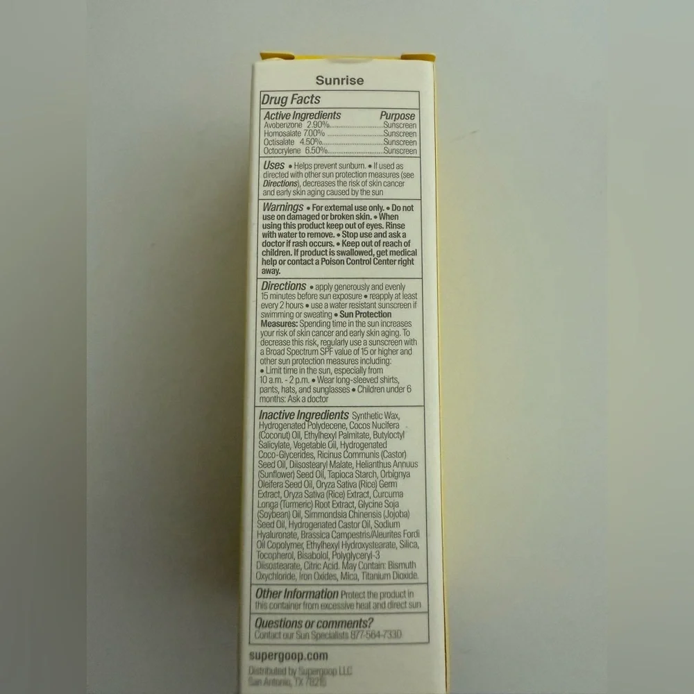 Supergoop Glow Screen Sunlighter in Sunrise